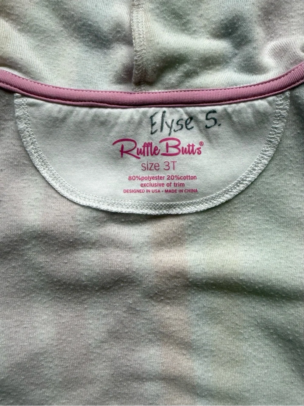 RuffleButts Girls Rainbow Dream Stripe Ruffle Terry Cover-Up - Size 3T